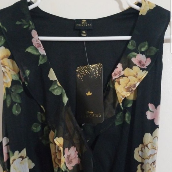 Black floral dress - Picture 2 of 5